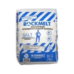 Rockmelt (Рокмелт) Salt 25 кг. Средство для уборки льда